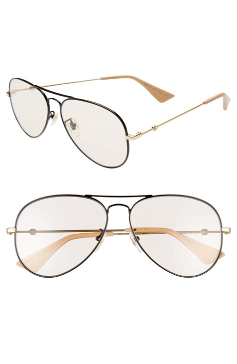 gucci 60mm sunglasses human face|gucci unisex aviator sunglasses.